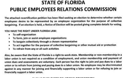 Union Notice – Recertification